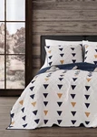 Frye Aloe 3-PIECE Cotton Quilt Set -king New Msrp $360 Free Shipping!. Fixed Price $99.95.