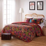 Greenland Home Fashions Quilt Set Full/queen Reversible Machine Washable 5-PIECE. Fixed Price $192.57.