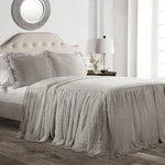 Lush Decor Ruffle Skirt Bedspread Set 2-PIECE Luxurious Farmhouse Bedding -.... Fixed Price $67.14.