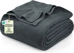 Utopia Bedding Smoke Gray 100% Cotton Blanket Size - Full,. Fixed Price $45.01.