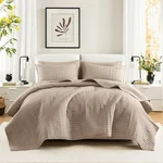 Comfort Spaces Kienna Quilt Set-luxury Double Sided Stitching Design Summer B.... Fixed Price $60.13.