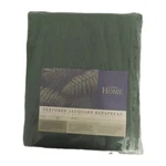 New L.l. Bean Green Twin Textured Jacquard Bedspread 80"X 108" Portugal. Fixed Price $94.95.