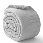 Kozyhvn 100 Cotton Muslin Blanket Queen 90 X Breathable And Lightweight. Fixed Price $70.74.