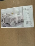 Chezmoi Collection Floral Hibiscus Striped "robyn" King Quilt W/shams New Sealed. Fixed Price $75.00.