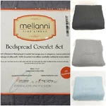 Mellanni Bedspread Coverlet Set Hypoallergenic Ultrasonic Brushed Microfiber. Fixed Price $39.48.
