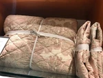 Pottery Barn Audrey Quilt Set Pink King 2 Shams Paisley Blush 3PC New. Fixed Price $299.00.