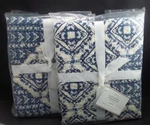 Pottery Barn Paulina Paisley Diamond Sham Standard Twilight Blue S/ #725. Fixed Price $81.24.