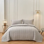 Classic Quilts Embroidered Smokey Grey Coverlet Set. Fixed Price $189.94.