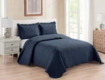 Home Collection 3PC King/cal Over Size Luxury Embossed Bedspread Set Lig.... Fixed Price $28.23.