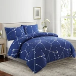 Bamboo Printed Wrinkle Free Soft Bedding With Zipper Corner Tie Duvet Cover Set. Fixed Price $43.99.