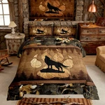 Homewish Wolf Bedding Setwild Animal Paw Print Comforter Kids Teens. Fixed Price $92.97.