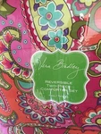 Vera Bradley New Package Very Rare Pink Swirls Twin Comforter & Sham Set. Fixed Price $249.00.
