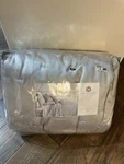 Nip Hotel Collection Glint Silver Quilted Full/queen Coverlet. Fixed Price $119.99.