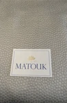 Matouk Queen/full Eden Matelasse Coverlet Silver/gray Pebbled 100% Cotton Nwt. Fixed Price $255.25.