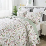 Honeilife Queen Quilt Bedding - 3 Pieces Microfiber Sets Lightweigh.... Fixed Price $79.86.