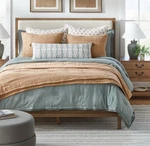 Set King+ Waffle Matelasse Quilt & 2 Shams Camel Threshold Studio Mcgee New. Fixed Price $155.00.