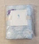 Pottery Barn Kids Stella Elephant Trees Quilted Euro Sham Light Blue Purple. Fixed Price $27.99.