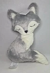Fancy Forest Fox Shaped Pillow - Levtex Home Nwt Original Packaging. Fixed Price $26.25.
