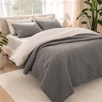 Bare Home Coverlet Set - King Size Lightweight Bed Decor Comforter. Fixed Price $107.80.