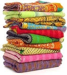 Wholesale Mix Lot Tribal Kantha Quilts Reversible Vintage Cotton Bedspread Sa.... Fixed Price $26.85.