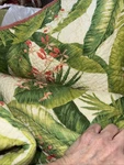 Tommy Bahama Aregada Dock Quilt Cotton 86X86. Fixed Price $40.00.