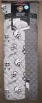 Hardy 3PC Queen Reversible Quilt Blanket & Shams Set Striped W/skulls Logos. Fixed Price $64.99.