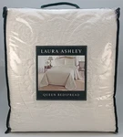 Laura Ashley Vinance Queen Bedspread - Cream. Fixed Price $84.87.
