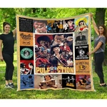 Pulp Fiction Quilts, Movie Blanket, John Travolta. Fixed Price $69.95.