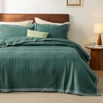 Bedsure Dark Green Quilts King Size - Bedding Set Bedspread Coverlet. Fixed Price $133.66.