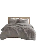 Intelligent Design Malea Shaggy Faux-fur 2-PC. Duvet Cover Set, Twin Gray. Fixed Price $39.00.