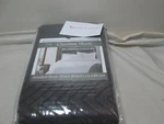 New Lh Lamont Home Chevron Matelasse Standard Pillow Sham 20X26 Charcoal Grey. Fixed Price $19.98.