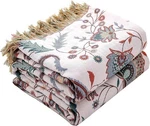 Boho Large Cotton Throw Blanket 80&APOS;&APOS;X 90&APOS;&APOS;, Cashews. Fixed Price $83.07.