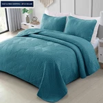 Exclusivo Mezcla California King Quilt Bedding (112''X104''), Teal. Fixed Price $79.99.