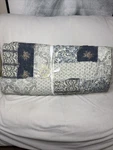 Pottery Barn Delaney Handcrafted Patchwork Cotton Quilt - Queen. Fixed Price $159.00.