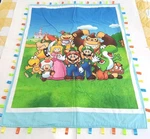 Super Mario Bros Handmade Blanket Quilt Reversible Baby Toddler Euc Dk Luigi. Fixed Price $15.29.