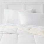 Room Essentials Faux Shearling Reversible Comforter Sherpa. Fixed Price $14.99.