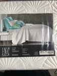 Inc International Concepts Lucia Quilted Full/queen Coverlet White - Nip. Fixed Price $99.99.