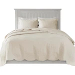 Madison Park Tuscany 3 Pc Quilted Coverlet Set Ivory King/california. Fixed Price $175.00.