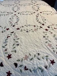 Sunham Home King Embroidered Quilt. Fixed Price $95.00.