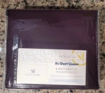 Rv Queen Bed Sheet Set 6PC Sweet Home Collection 1500 Tc Microfiber Purple. Fixed Price $12.99.
