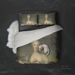 3D Lady Eagle Sofa Floral Quilt Cover Bedding Sets Pillowcases 64. Fixed Price $64.35.