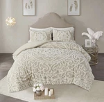 Madison Park 3 Pieces 100% Cotton Quilt Set, Chenille Tufted, Boho Medallion. Fixed Price $84.99.