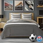 Comfort Spaces Queen Quilt Set Trendy Casual Fun Vibrant Color Stripes Design. Fixed Price $68.57.