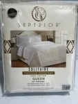 Superior Solitaire Queen 3 Piece Bedspread Set Matelasse Coverlet Aqua 2 Shams. Fixed Price $94.99.