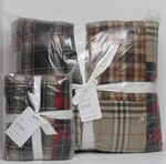 Pottery Barn Clyde Plaid Patchwork King/cal.king Quilt & 1 Euro Sham Multicolor. Fixed Price $206.95.