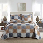 Newlake Quilt Bedspread Sets-color Block Pattern Reversible Coverlet Set,king.... Fixed Price $60.74.