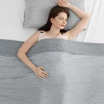 Elegear Revolutionary Cooling Blanket Twin, Absorbs Heat 59 X 79, Light Grey. Fixed Price $41.64.