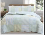 Cozy Line Home Fashions Coastal Cottage 3 Piece Cotton Quilt Set Queen Size. Fixed Price $65.84.