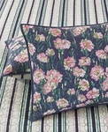 Set Of 2 Martha Stewart Carnation Field Standard Pillow Sham Quilted - Nip. Fixed Price $29.95.