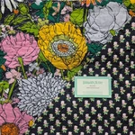 Vera Bradley 3PC King Quilt Patchwork Floral Purple Pink Orange Yellow Flowers. Fixed Price $155.00.